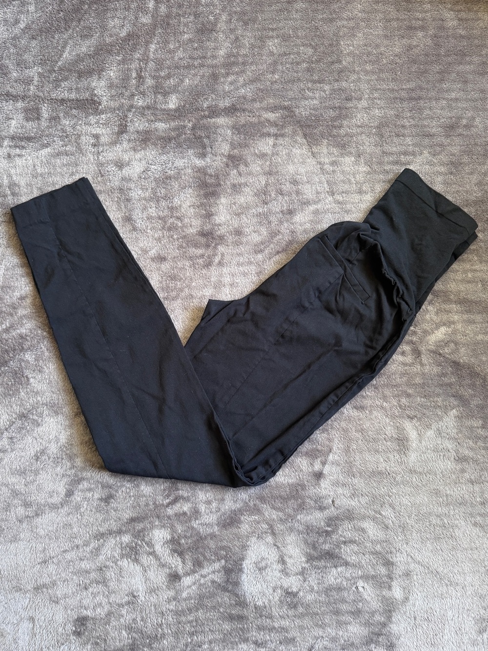 Black Maternity Skinny Trousers